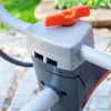 NAKAYAMA Fűkasza Víbráció mentes, 3LE 63CCM PROFI hámmal, plusz vágó tárcsa (PB6310)