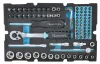 Mannesmann QUANTOOL Dugókulcs készlet 1/4”, 85 részes, L-Boxx Mini rendszerhez (Q25002)