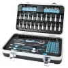 Mannesmann QUANTOOL Dugókulcs és bit készlet 116 részes, 1/4”, S2 bitekkel és CrV fejekkel (Q25003)