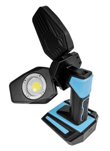 Mannesmann Akkus LED munkalámpa 3500 lm, 3 kihajtható panellel, IP54 védelemmel (Q30600)