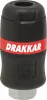 DRAKKAR kettős biztonságú gyorscsatlakozó hüvely (01301)