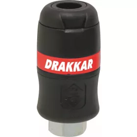   DRAKKAR kettős biztonságú gyorscsatlakozó hüvely (01301)
