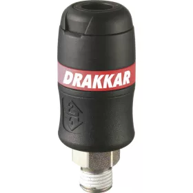   DRAKKAR kettős biztonságú gyorscsatlakozó hüvely (01306)