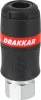 DRAKKAR kettős biztonságú gyorscsatlakozó hüvely (01317)