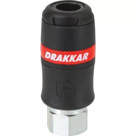   DRAKKAR kettős biztonságú gyorscsatlakozó hüvely (01317)