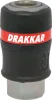 DRAKKAR nagy átfolyású, kettős biztonságú gyorscsatlakozó hüvely (01330)