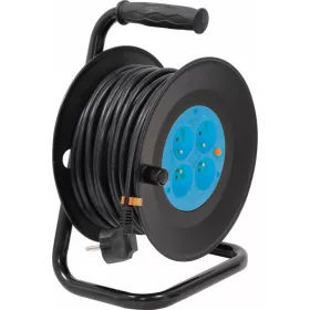   STILKER kábeldob 4 aljzattal, H05VV-F, 3G1,5 mm², 230 V (01550)