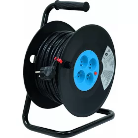   STILKER kábeldob 4 aljzattal, H05VV-F, 3G1,5 mm², 230 V (01555)