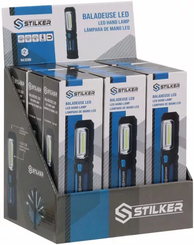 STILKER elemes LED szerelőlámpa, csuklós, 250 lm (02160)