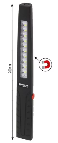 DRAKKAR tölthető LED szerelőlámpa, 400 lm (02228)