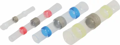 STILKER zsugorcsöves szigetelt toldóhüvely-készlet, 100 db (02789)