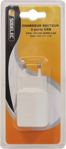 STILKER hálózati USB töltő, 230 V (03010)