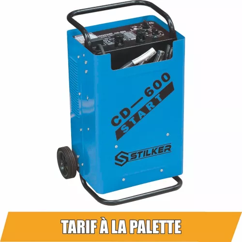 STILKER CD 600 kerekes töltő-indító, 12/24 V, 1500 W, 60 A (04546)