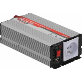   DRAKKAR tiszta szinuszos inverter, 12 V DC/230 V AC, legfeljebb 600 W (05181)