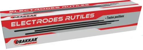 DRAKKAR rutilos bevonatú hegesztőelektróda acélhoz, 350 mm (05496)