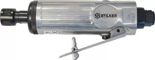 STILKER pneumatikus egyenes csiszolókészlet kofferben, 16 db (06953)