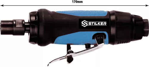 STILKER kompozitházas pneumatikus egyenes csiszoló, 170 mm (06974)