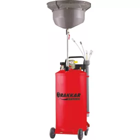   DRAKKAR mobil pneumatikus olajleszívó és leeresztő, 80 l (07112)