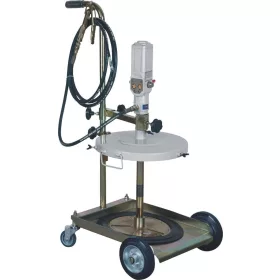   DRAKKAR pneumatikus zsírzókészlet 4 kerekű kocsival, 50/60 kg, 50:1 (07125)