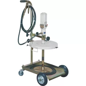   DRAKKAR pneumatikus zsírzókészlet 4 kerekű kocsival, 50/60 kg, 50:1 (07130)
