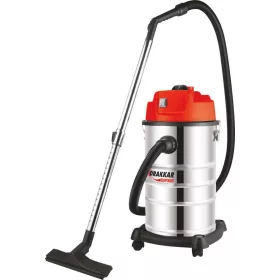  DRAKKAR száraz-nedves porszívó rozsdamentes tartállyal, 30 l, 230 V, 1200 W (07436)