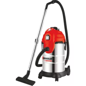   DRAKKAR száraz-nedves porszívó gépcsatlakozóval, 30 l, 230 V, 1200 W (07439)