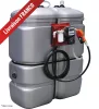 DRAKKAR duplafalú HDPE gázolaj-tárolótartály, 1000 l (08073)