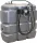 DRAKKAR duplafalú HDPE AdBlue® tárolótartály, 1500 l (08096)
