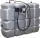 DRAKKAR duplafalú HDPE AdBlue® tárolótartály, 2000 l (08102)