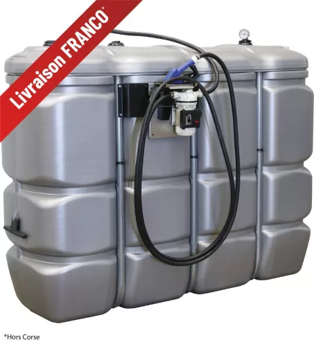 DRAKKAR duplafalú HDPE AdBlue® tárolótartály, 2000 l (08102)
