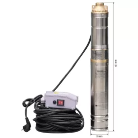   DRAKKAR csigás búvár-kútszivattyú, Ø95 mm, 230 V, 750 W (08109)