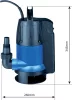 DRAKKAR PVC búvárszivattyú beépített úszókapcsolóval, 230 V, 550 W (08140)