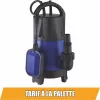 DRAKKAR PVC búvárszivattyú úszókapcsolóval, 230 V, 550 W (08178)
