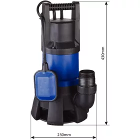   DRAKKAR PVC búvárszivattyú úszókapcsolóval, 230 V, 1300 W (08180)
