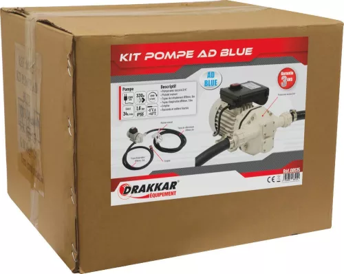 DRAKKAR elektromos AdBlue® szivattyúkészlet, 230 V, 330 W, 34 l/perc (08515)