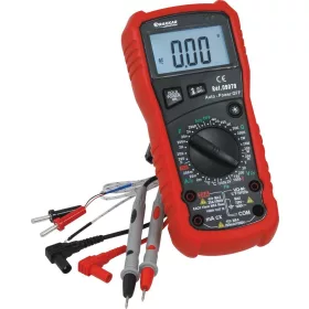   DRAKKAR digitális multiméter hőmérséklet-szondával, CAT III 1000 V (09079)