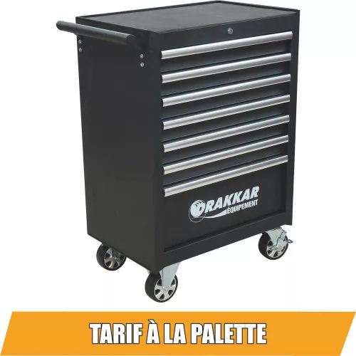 DRAKKAR 7 fiókos szerszámkocsi, 680x460x1005 mm (09144)