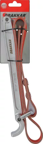DRAKKAR bőrszalagos olajszűrőkulcs, legfeljebb 220 mm (09179)