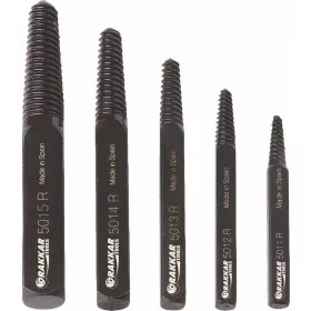   DRAKKAR törtcsavar-kiszedő készlet, 5–22 mm, 5 db (09181)