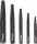 DRAKKAR törtcsavar-kiszedő készlet, 5–22 mm, 5 db (09181)