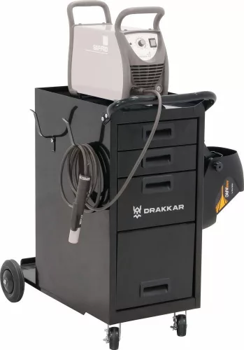 DRAKKAR mobil hegesztőkocsi 3 fiókkal (09229)