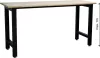 DRAKKAR fa munkalapos munkapad, 2000 × 600 mm, 500 kg (09280)