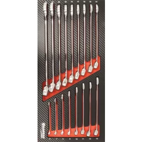  DRAKKAR szerszámokkal feltöltött habmodul, karbonmintás felület (09872)