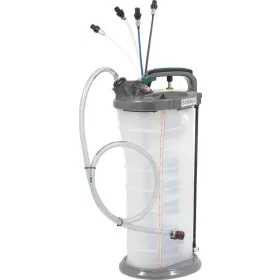 DRAKKAR kézi/pneumatikus olajleszívó, 9,5 l (10238)