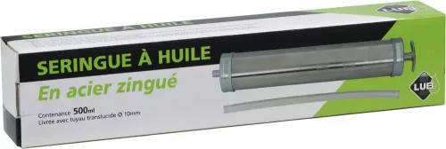 STILKER acél olajfecskendő 315 mm tömlővel, 500 ml (10336)