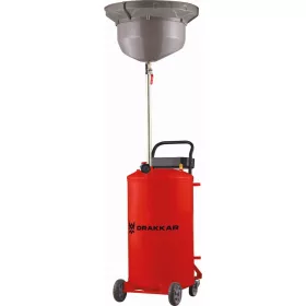 DRAKKAR mobil gravitációs olajleeresztő, 80 l (10374)
