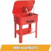 DRAKKAR álló fém alkatrészmosó, 75 l, 230 V (10597)