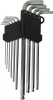 DRAKKAR extra hosszú imbuszkulcskészlet, 1,5–10 mm, 10 db (10706)