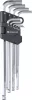 DRAKKAR extra hosszú imbuszkulcskészlet, 1,5–10 mm, 10 db (10706)