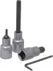 DRAKKAR Torx bitdugókulcskészlet, 1/2 col, T20–T55, T40–T50, 11 db (10752)
